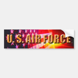 Autocollant De Voiture Sticker pare-chocs de l'armée de l'air américaine