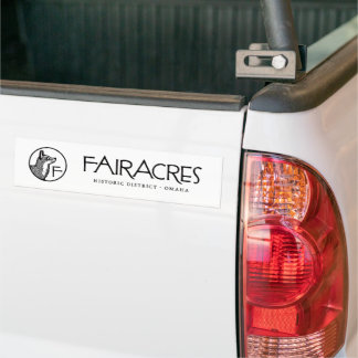 Autocollant De Voiture Sticker pare-chocs Fairacres