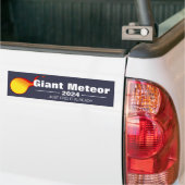 Autocollant De Voiture Sticker pare-chocs géant Meteor 2024 (On Truck)