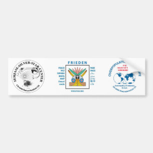 Autocollant De Voiture Sticker pare-chocs Semjase Silver Star Center