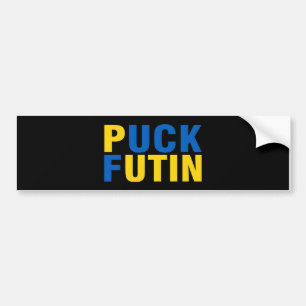 Autocollant De Voiture Sticker pare-chocs Ukraine Puck Futin