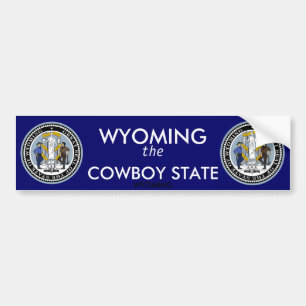 Autocollant De Voiture Sticker pare-chocs Wyoming