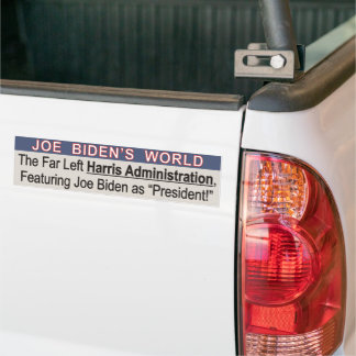 Autocollant De Voiture Sticker politique amusant - Joe Biden