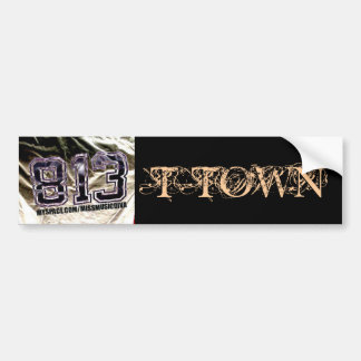 Autocollant De Voiture Sticker pour pare-chocs 813 T-TOWN
