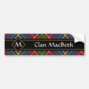Autocollant De Voiture Sticker pour pare-chocs Clan MacBeth