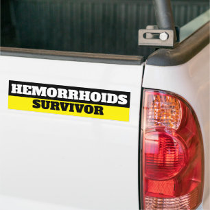 Autocollant De Voiture Sticker pour pare-chocs de survivant des hémorroïd