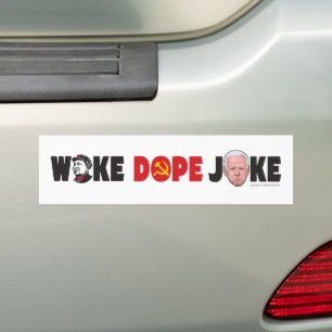 Autocollant De Voiture Sticker pour pare-chocs Woke Dope