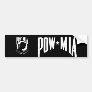 Autocollant De Voiture Sticker POW MIA