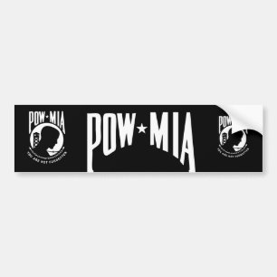 Autocollant De Voiture Sticker POW MIA