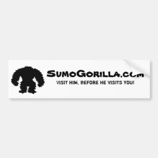 Autocollant De Voiture sticker-SumoGorilla.com de butoir