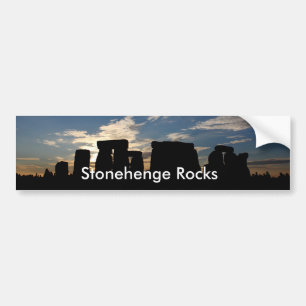Autocollant De Voiture Stonehenge bascule l'adhésif pour pare-chocs
