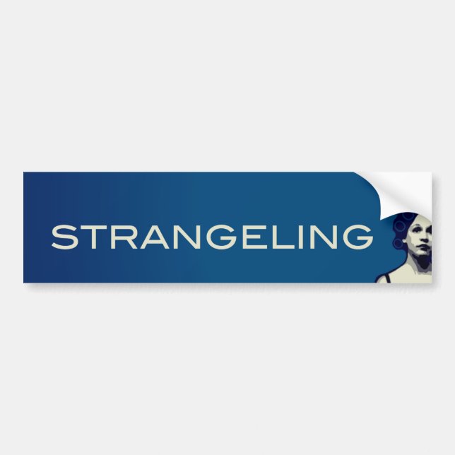 AUTOCOLLANT DE VOITURE STRANGELING (Devant)