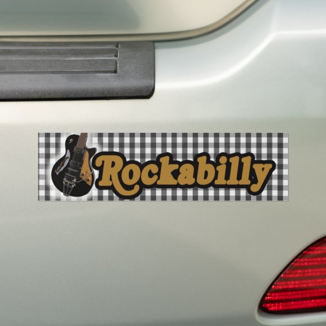 Autocollant De Voiture Style Rockabilly (En voiture)