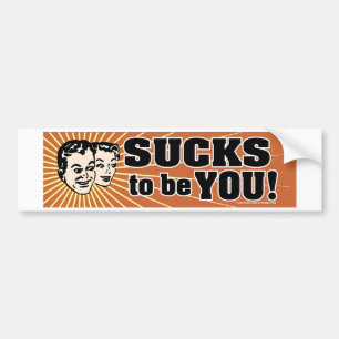 Autocollant De Voiture SuckstobeYou