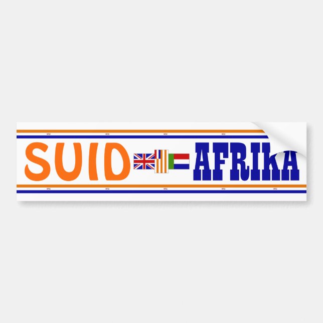 Autocollant De Voiture Suid-Afrika (Devant)