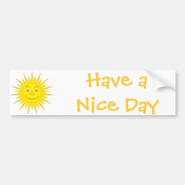 Autocollant De Voiture Sun (Devant)