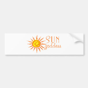 Autocollant De Voiture Sun Goddess
