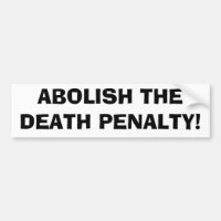 SUPPRIMEZ LA PEINE DE MORT ! Adhésif pour
