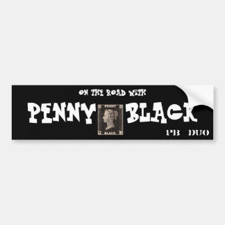 Autocollant De Voiture Sur la route avec le NOIR de PENNY