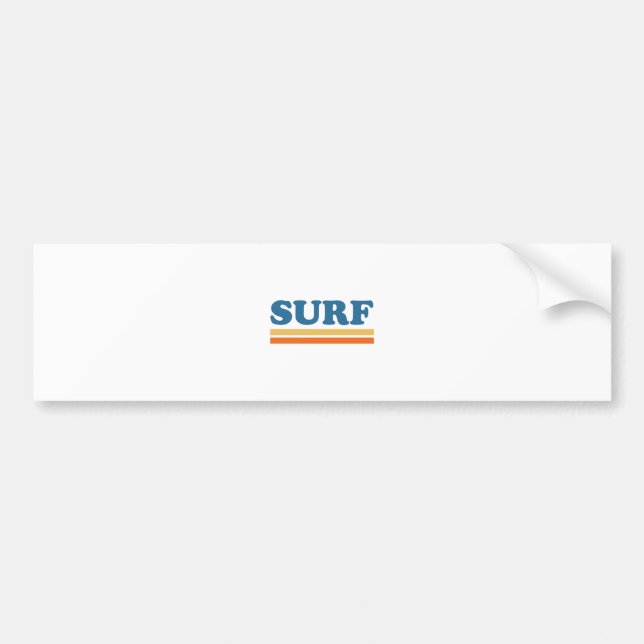 Autocollant De Voiture surf (Devant)