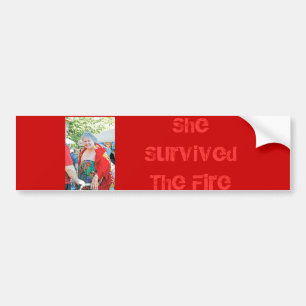 Autocollant De Voiture Survécu