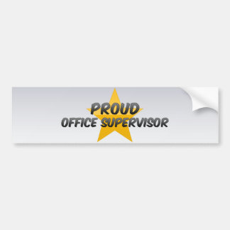 Autocollant De Voiture Surveillant fier de bureau