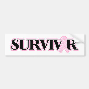 Autocollant De Voiture Survivant du cancer du sein