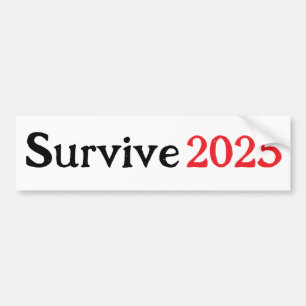 Autocollant De Voiture Survivre 2025