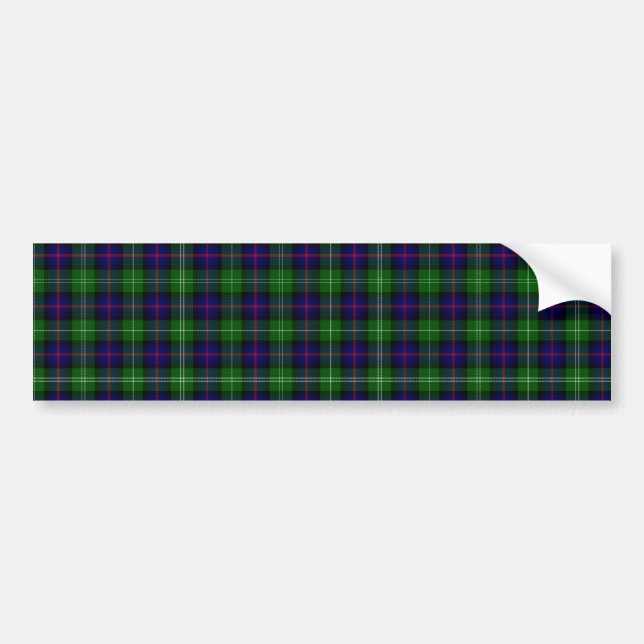 Autocollant De Voiture Sutherland Tartan (Devant)