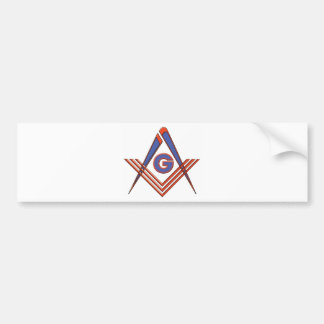 Autocollant De Voiture Symbole de franc-maçon