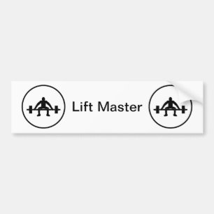 Autocollant De Voiture Symbole de soulèvement du poids