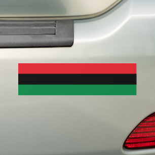 Autocollant De Voiture Symbole panafricain du drapeau et de l'union / fan