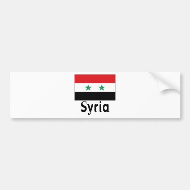 Autocollant De Voiture Syrie (Devant)