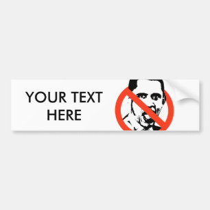 AUTOCOLLANT DE VOITURE T-SHIRT D'ANTI-OBAMA