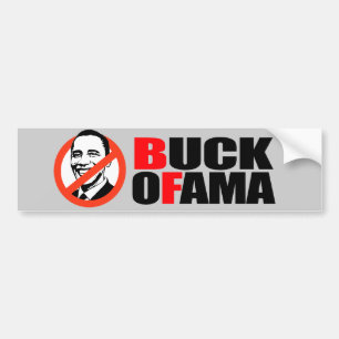 Autocollant De Voiture T-shirt d'Anti-Obama - mâle Ofama