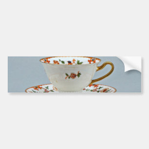 Autocollant De Voiture Tasse et soucoupe du 20ème siècle de thé, Bavi