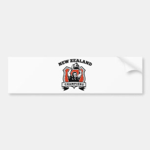 Autocollant De Voiture Tasse Nouvelle Zélande de championnat de joueur d