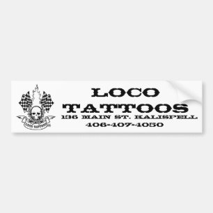 Autocollant De Voiture Tatouages de Loco de soutien ! !