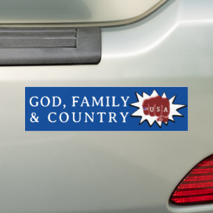 Autocollant De Voiture Tattoo US Drapeau Fist Bump DIEU FAMILLE PAYS