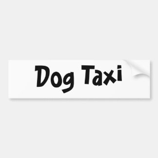 Autocollant De Voiture Taxi de chien