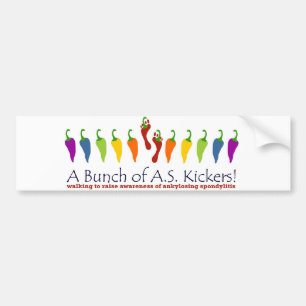 Autocollant De Voiture Team un groupe d'A.S. Kickers !