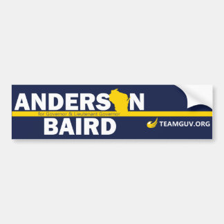 Autocollant De Voiture TeamGuv - adhésif pour pare-chocs d'Anderson/Baird