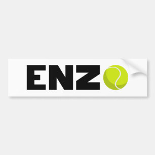 Autocollant De Voiture Tennis Enzo