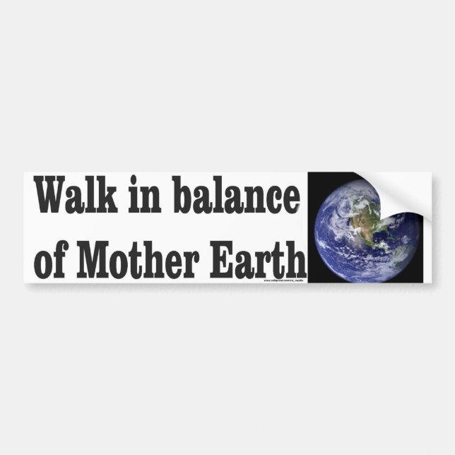 Autocollant De Voiture Terre (Devant)