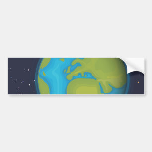 Autocollant De Voiture Terre