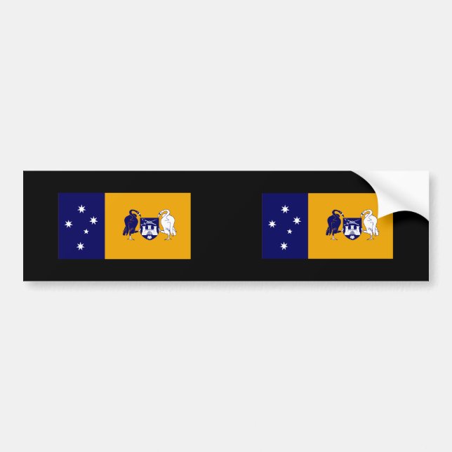 Autocollant De Voiture Territoire de capitale australienne, Australie (Devant)