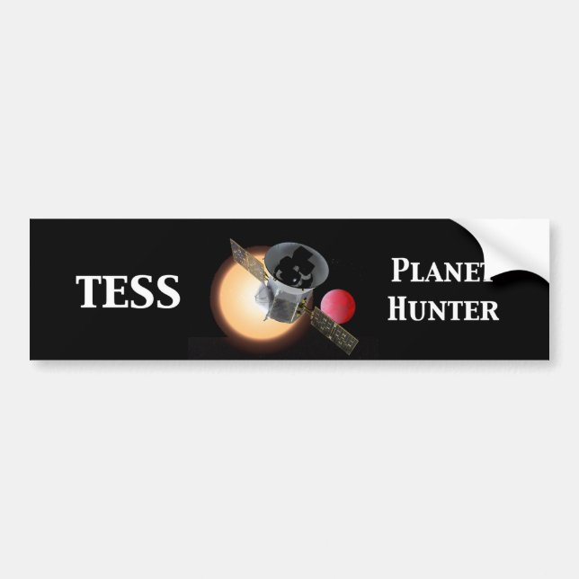 Autocollant De Voiture TESS Planet Hunter Spacecraft (Devant)
