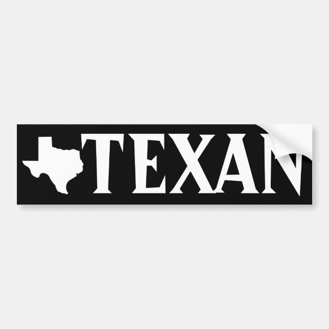 Autocollant De Voiture Texan (Devant)