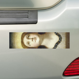 Autocollant De Voiture The Blessed Soul (Angelic Young Religious Woman)