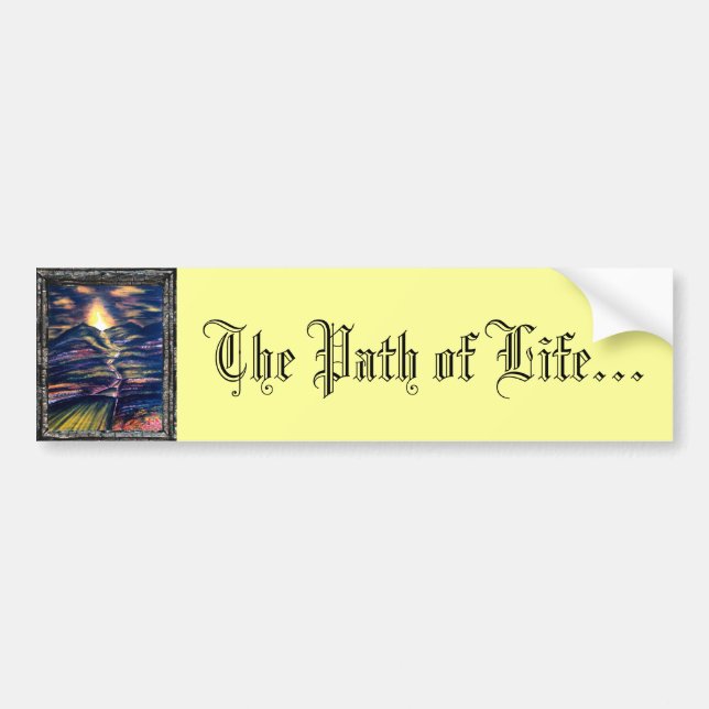 Autocollant De Voiture The Path of Life (Devant)